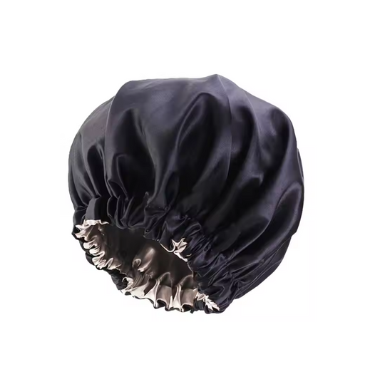 Pure Silk Satin Double Sided Night Bonnet